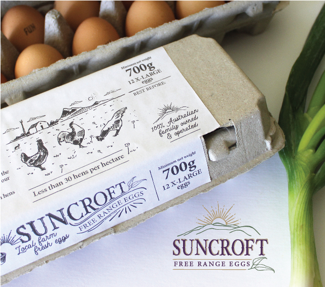 Suncroft Free Range Eggs Logo