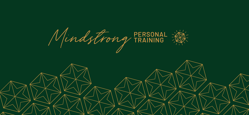 Mindstrong PT secondary logo and pattern design